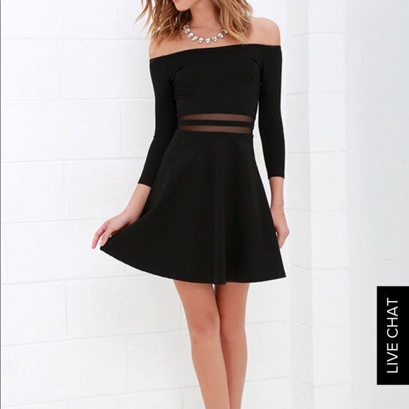 Lulus Dresses & Skirts - 3/4 sleeve black dress